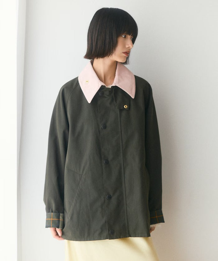 Barbour × Firsthand／女裝 TRANSPORT 加長版立領外套（日本聯名限定）
