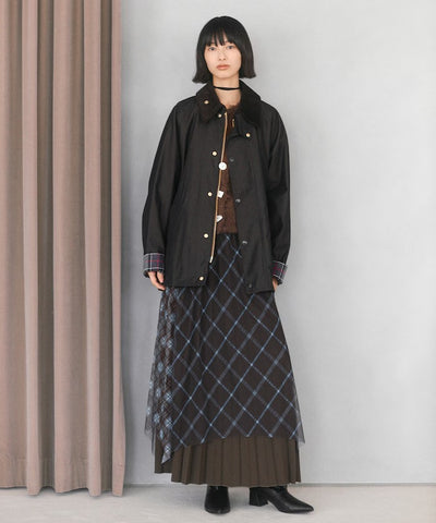 Barbour × Firsthand／女裝 TRANSPORT 加長版立領外套（日本聯名限定）