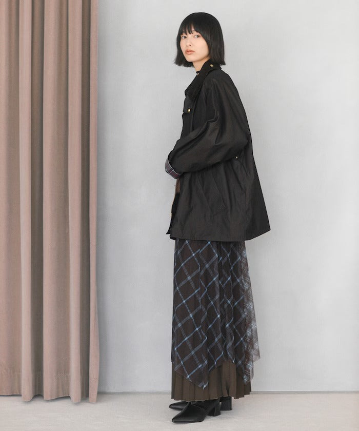 Barbour × Firsthand／女裝 TRANSPORT 加長版立領外套（日本聯名限定）