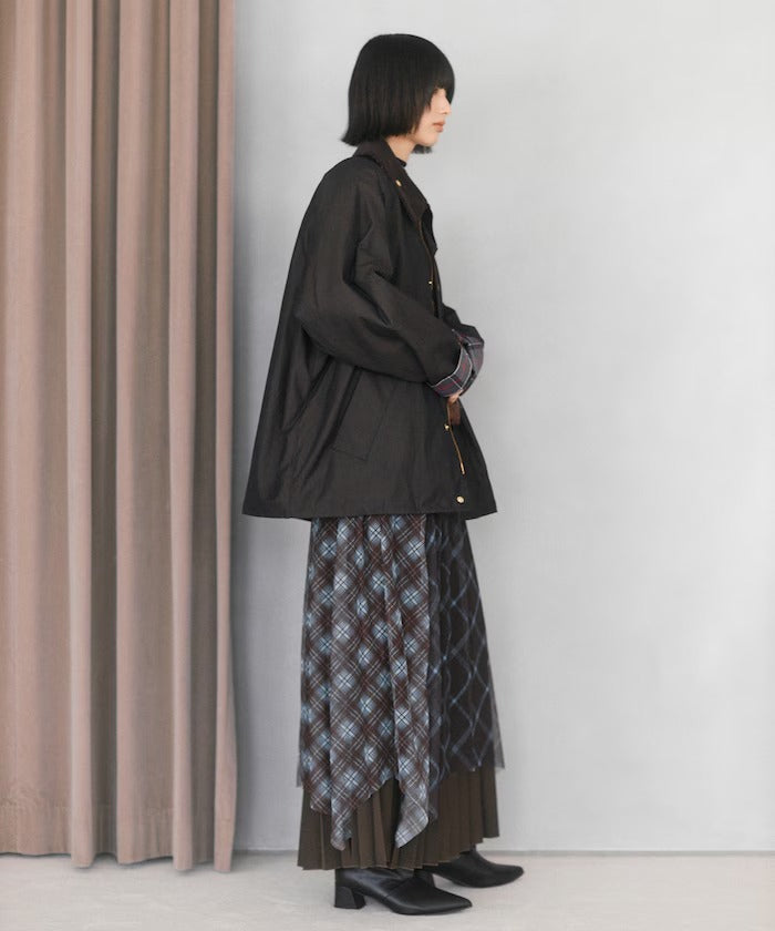 Barbour × Firsthand／女裝 TRANSPORT 加長版立領外套（日本聯名限定）