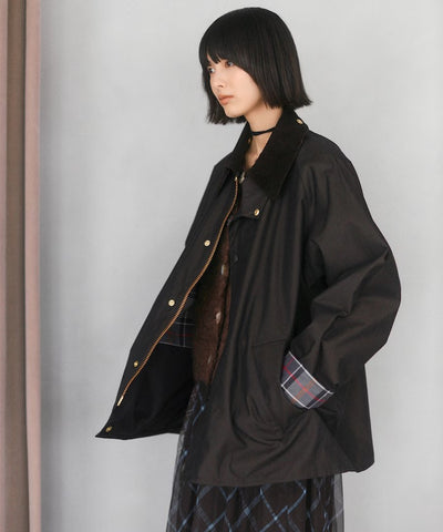 Barbour × Firsthand／女裝 TRANSPORT 加長版立領外套（日本聯名限定）