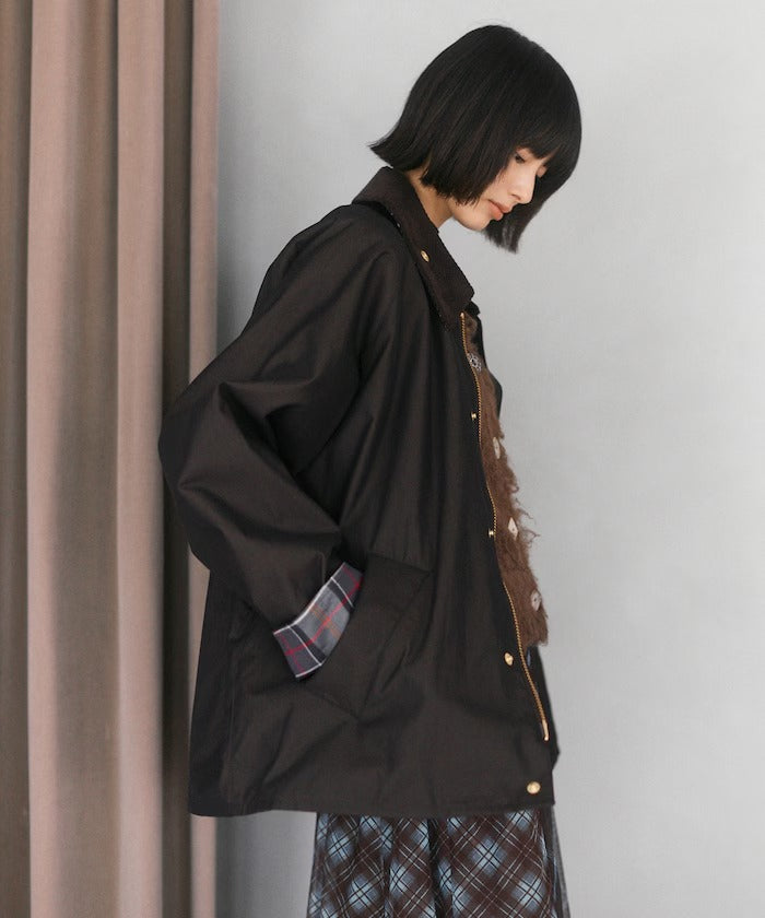 Barbour × Firsthand／女裝 TRANSPORT 加長版立領外套（日本聯名限定）