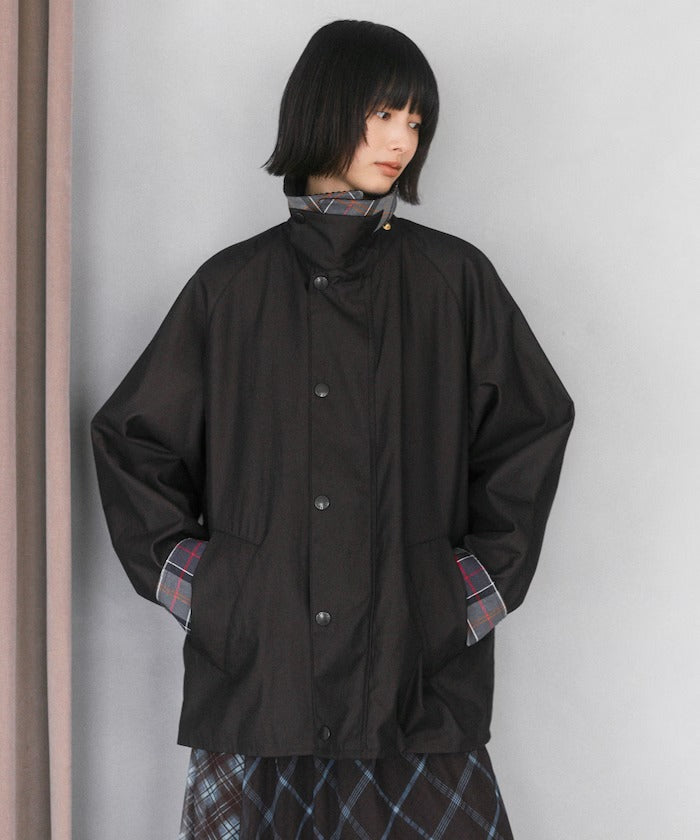 Barbour × Firsthand／女裝 TRANSPORT 加長版立領外套（日本聯名限定）