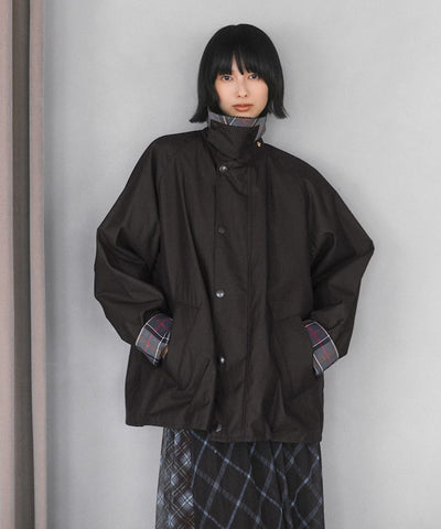 Barbour × Firsthand／女裝 TRANSPORT 加長版立領外套（日本聯名限定）