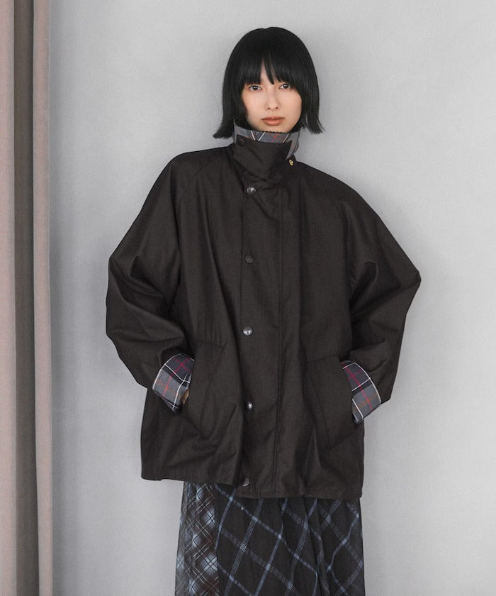 Barbour × Firsthand／女裝 TRANSPORT 加長版立領外套（日本聯名限定）