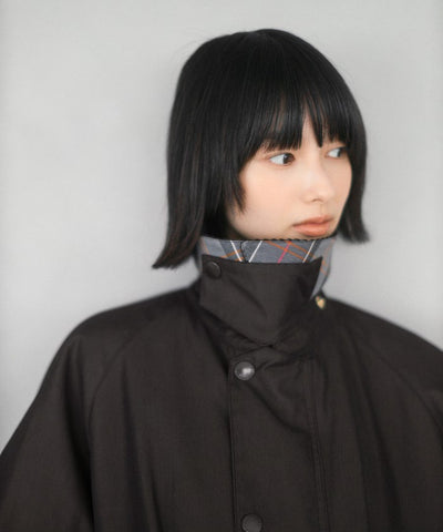 Barbour × Firsthand／女裝 TRANSPORT 加長版立領外套（日本聯名限定）