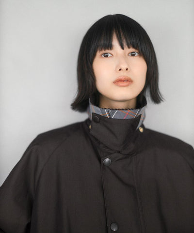 Barbour × Firsthand／女裝 TRANSPORT 加長版立領外套（日本聯名限定）