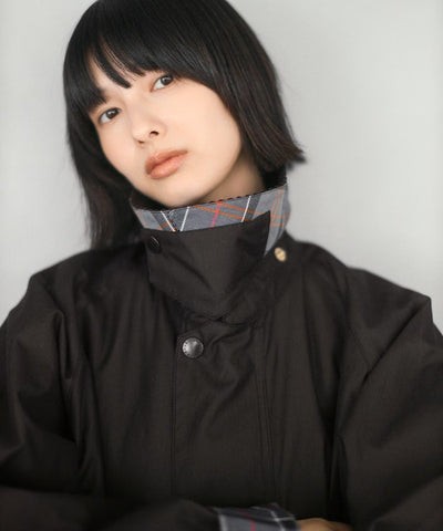 Barbour × Firsthand／女裝 TRANSPORT 加長版立領外套（日本聯名限定）