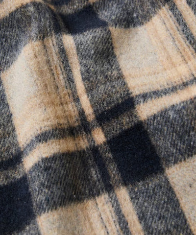 FREAK'S STORE／厚磅法蘭絨格紋連帽襯衫