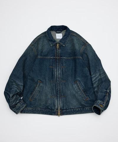 FREAK'S STORE / 拉鍊牛仔工裝外套