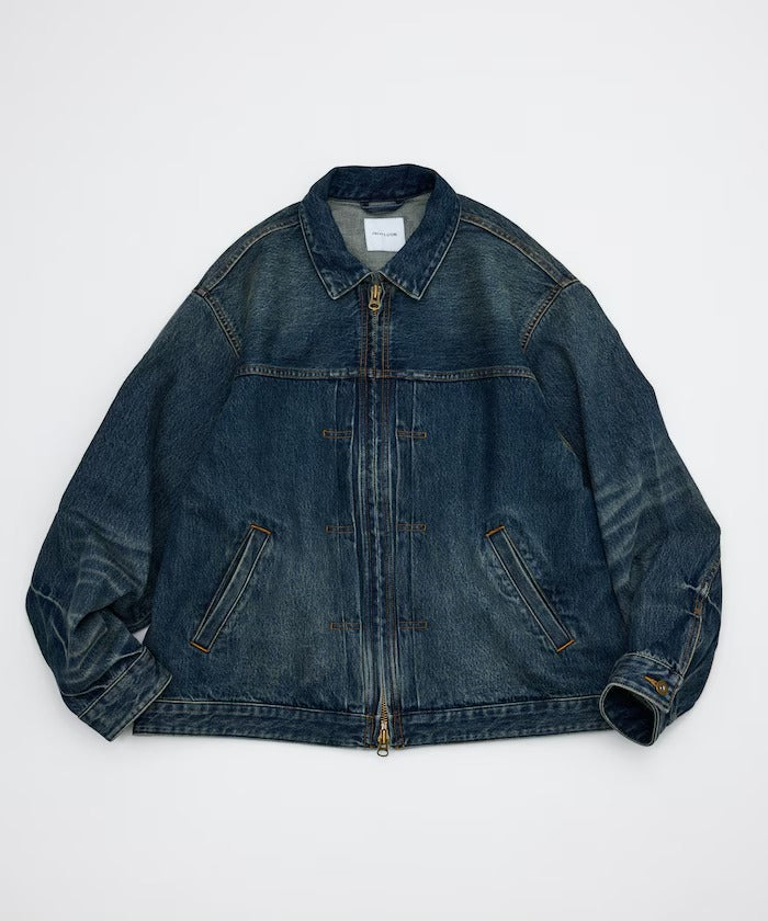 FREAK'S STORE / 拉鍊牛仔工裝外套