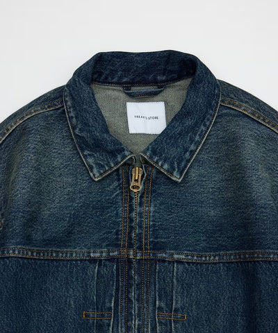 FREAK'S STORE / 拉鍊牛仔工裝外套