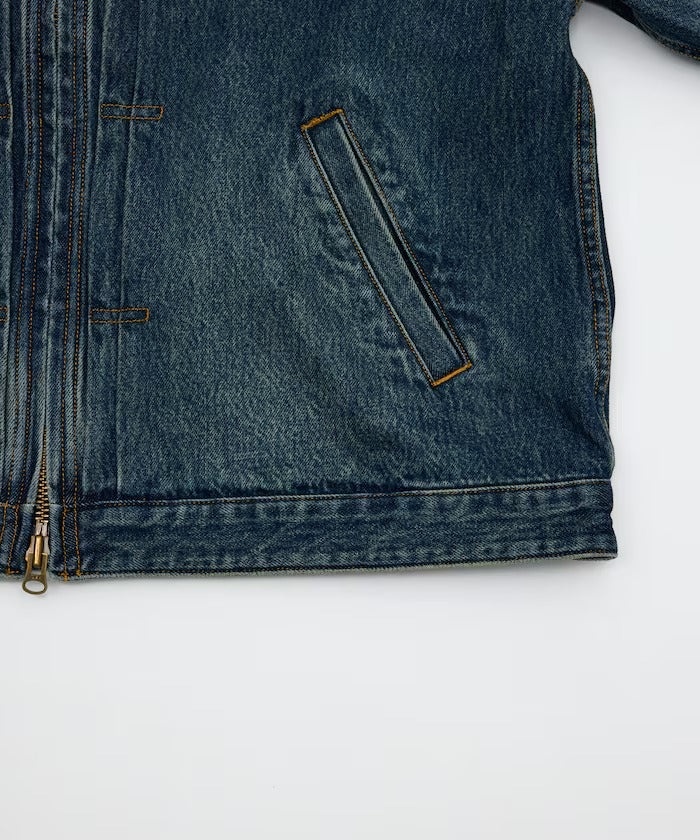 FREAK'S STORE / 拉鍊牛仔工裝外套