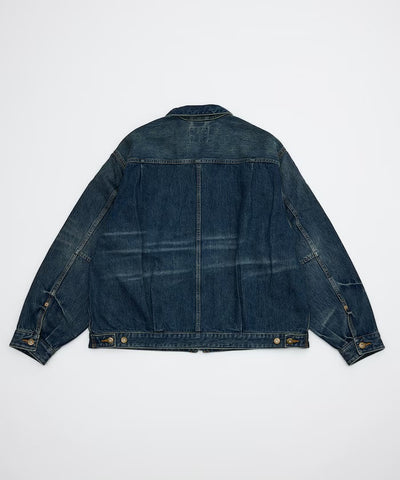 FREAK'S STORE / 拉鍊牛仔工裝外套