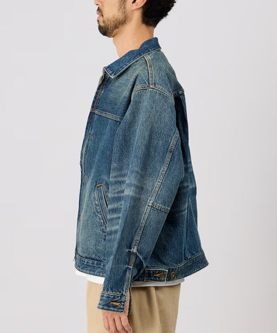 FREAK'S STORE / 拉鍊牛仔工裝外套