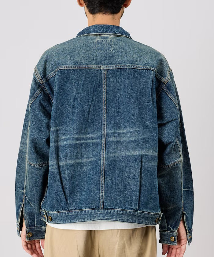 FREAK'S STORE / 拉鍊牛仔工裝外套