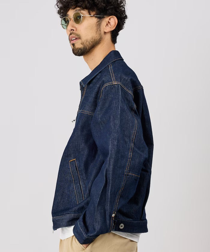 FREAK'S STORE / 拉鍊牛仔工裝外套