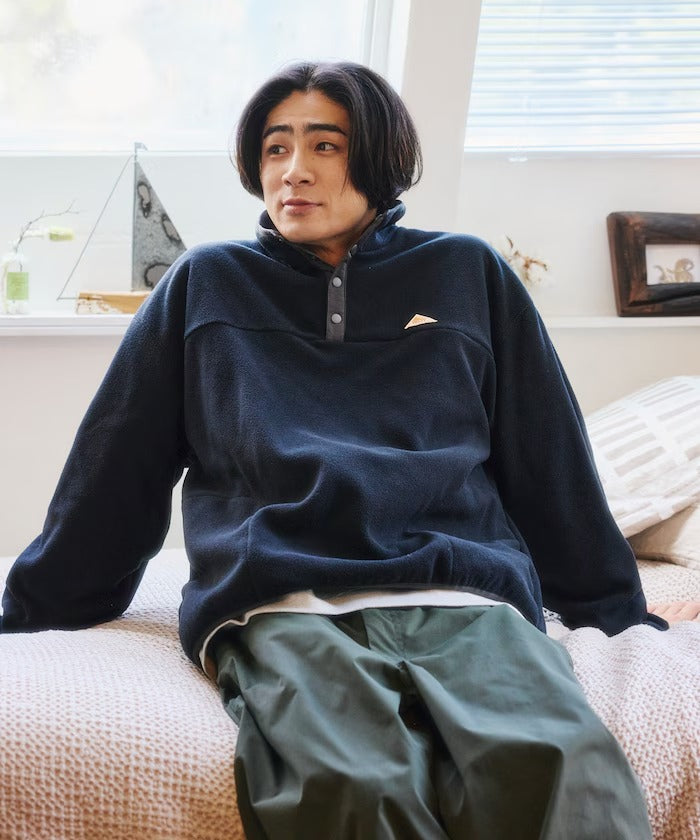 KELTY × FREAK'S STORE / 刷毛絨半開襟衫（日本聯名限定）