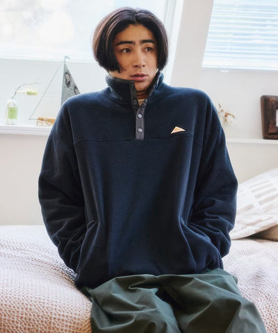 KELTY × FREAK'S STORE / 刷毛絨半開襟衫（日本聯名限定）