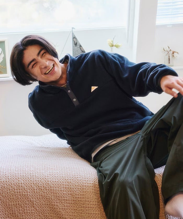 KELTY × FREAK'S STORE / 刷毛絨半開襟衫（日本聯名限定）
