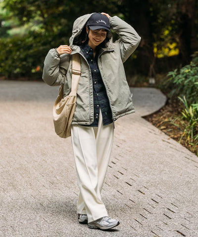 NANGA × FREAK'S STORE／女裝 輕量連帽羽絨外套（日本聯名限定）