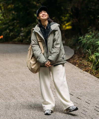 NANGA × FREAK'S STORE／女裝 輕量連帽羽絨外套（日本聯名限定）