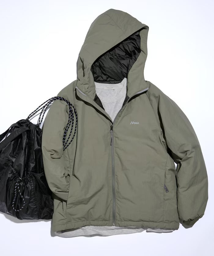 NANGA × FREAK'S STORE／女裝 輕量連帽羽絨外套（日本聯名限定）