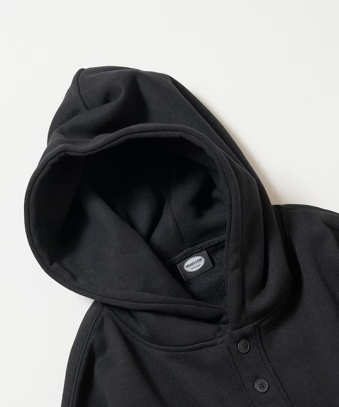 FREAK'S STORE／亨利領刷毛連帽衫
