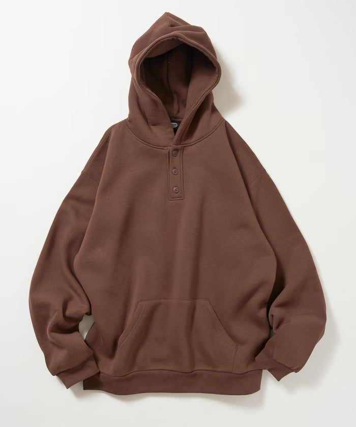 FREAK'S STORE／亨利領刷毛連帽衫