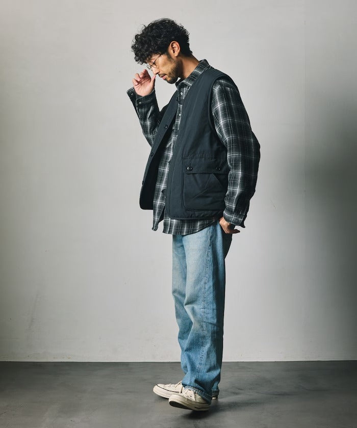 FREAK'S STORE / 雙面穿刷毛豹紋背心