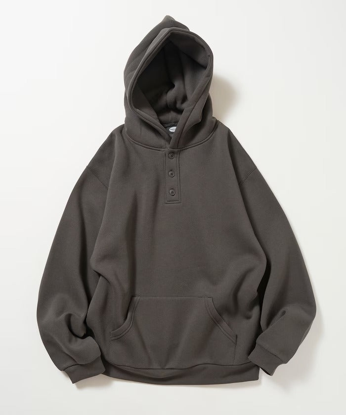 FREAK'S STORE／亨利領刷毛連帽衫