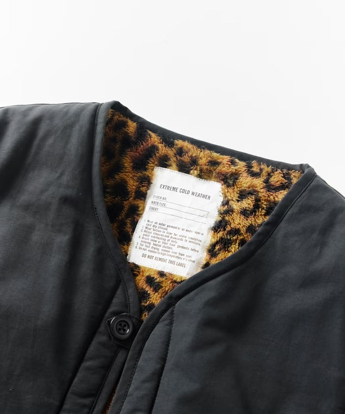 FREAK'S STORE / 雙面穿刷毛豹紋背心