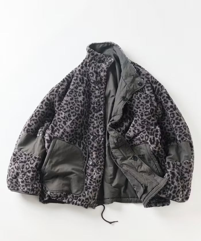 FREAK'S STORE / 雙面穿刷毛豹紋外套