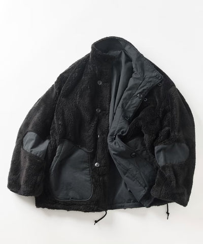 FREAK'S STORE / 雙面穿刷毛豹紋外套