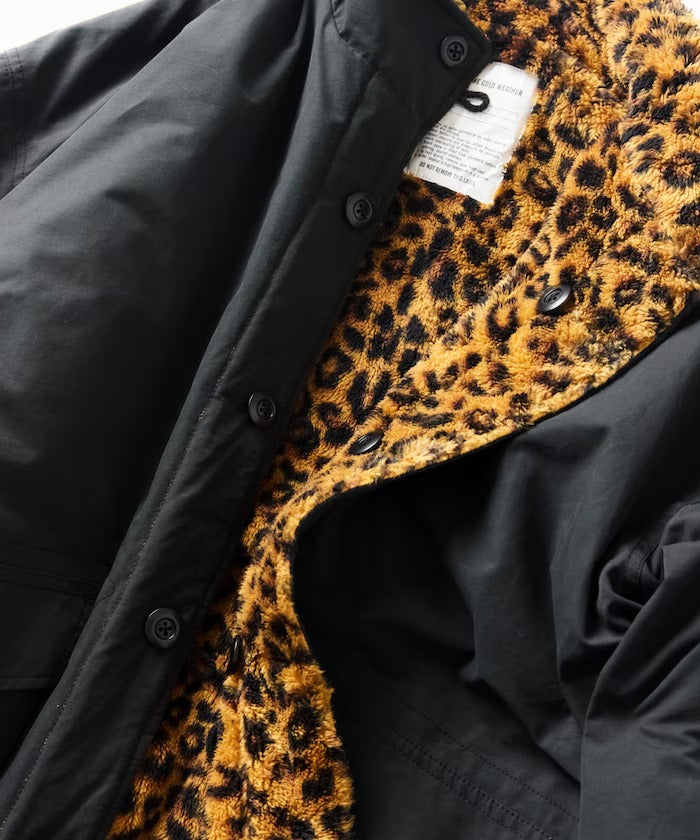 FREAK'S STORE / 雙面穿刷毛豹紋外套