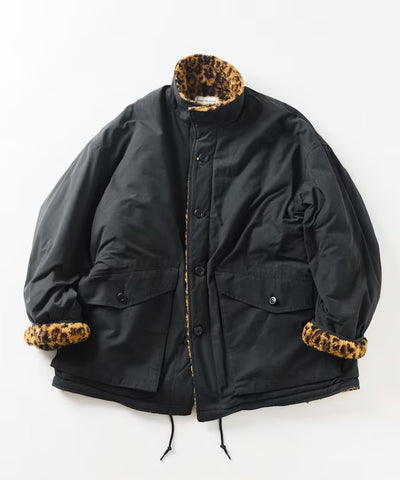 FREAK'S STORE / 雙面穿刷毛豹紋外套