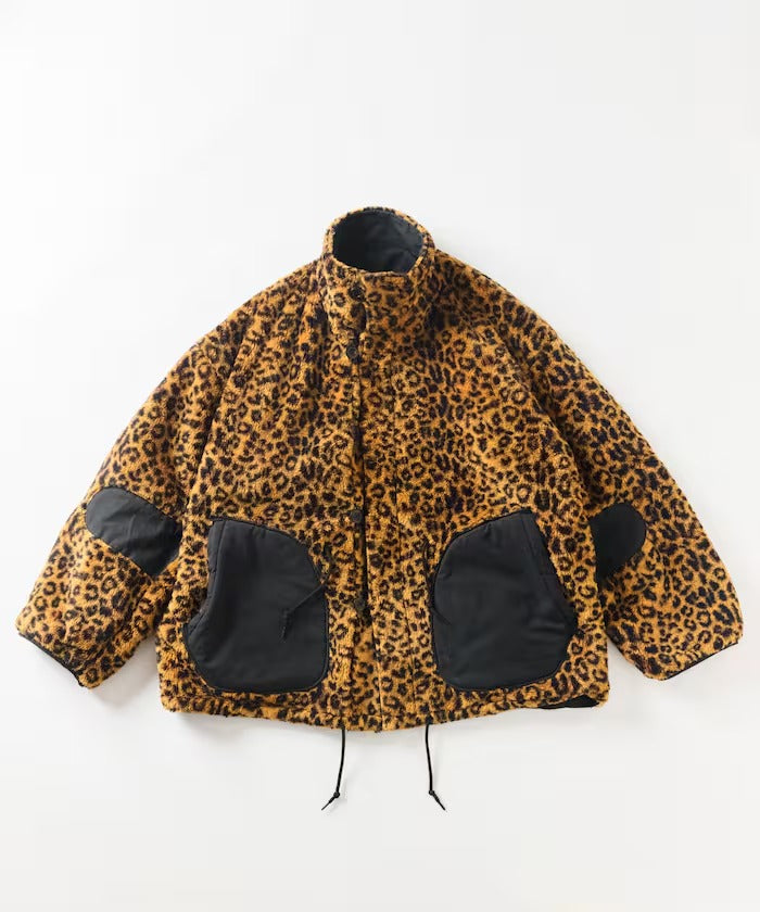 FREAK'S STORE / 雙面穿刷毛豹紋外套