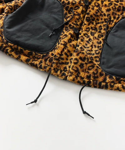 FREAK'S STORE / 雙面穿刷毛豹紋外套