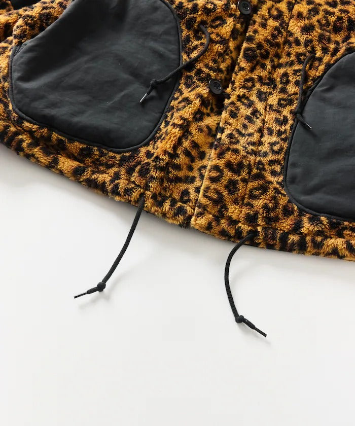 FREAK'S STORE / 雙面穿刷毛豹紋外套