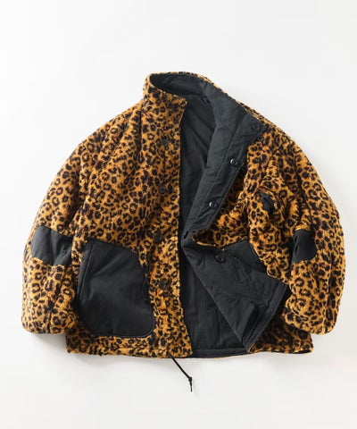 FREAK'S STORE / 雙面穿刷毛豹紋外套