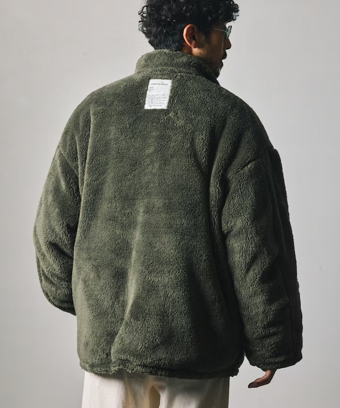 FREAK'S STORE / 雙面穿刷毛豹紋外套