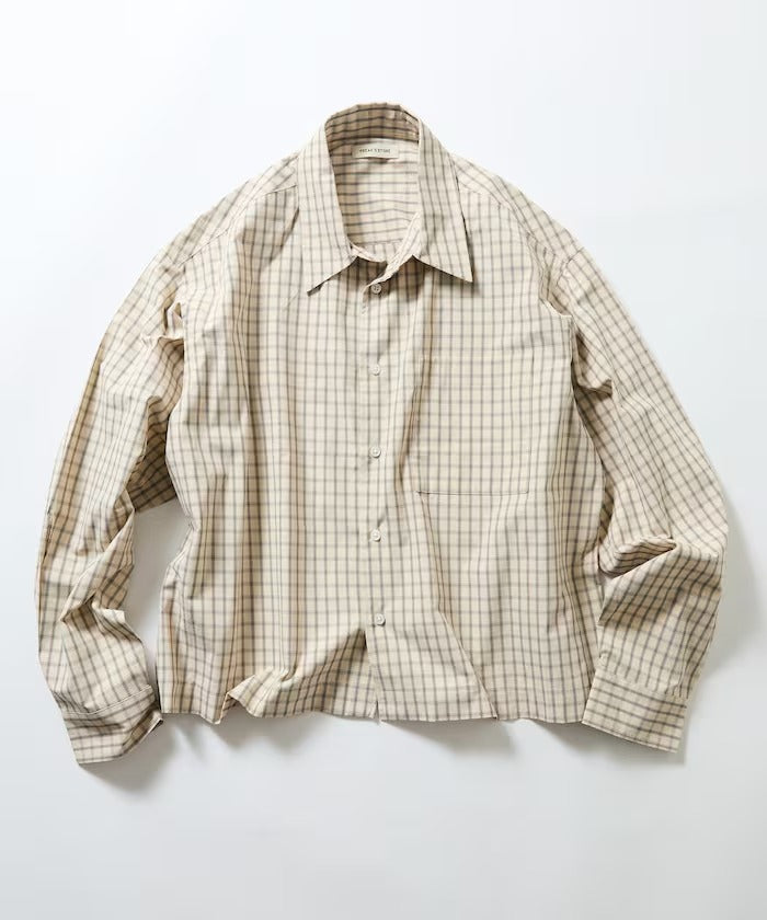FREAK'S STORE／格紋短版襯衫