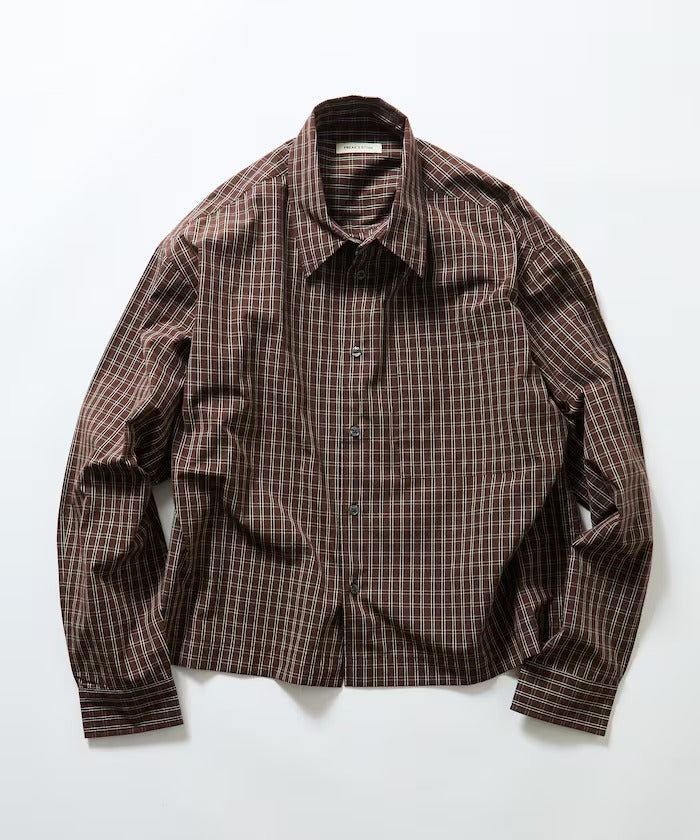 FREAK'S STORE／格紋短版襯衫