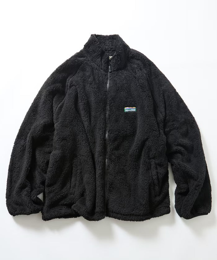 FREAK'S STORE／刷毛立領外套 兩件式套裝