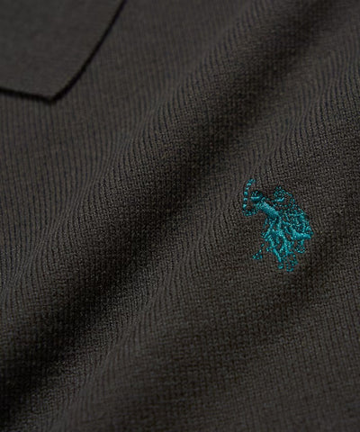 U.S. POLO ASSN. × PUBLUX / 刺繡Polo領針織衫（日本聯名限定）