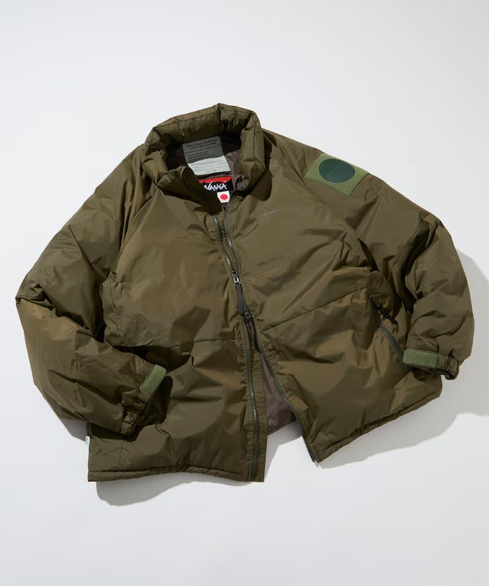 NANGA × FREAK'S STORE／男裝 日本製 立領鋪棉 羽絨外套（日本聯名限定）
