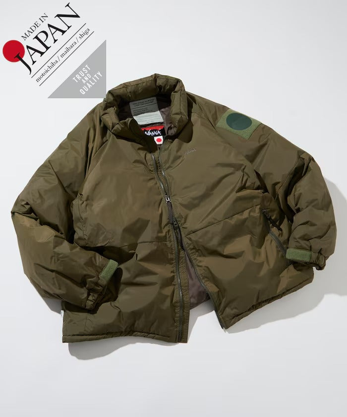 NANGA × FREAK'S STORE／男裝 日本製 立領鋪棉 羽絨外套（日本聯名限定）