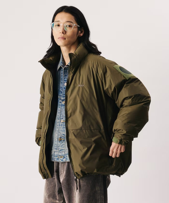 NANGA × FREAK'S STORE／男裝 日本製 立領鋪棉 羽絨外套（日本聯名限定）