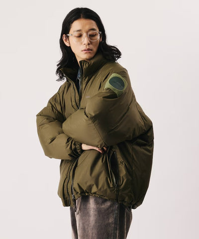 NANGA × FREAK'S STORE／男裝 日本製 立領鋪棉 羽絨外套（日本聯名限定）