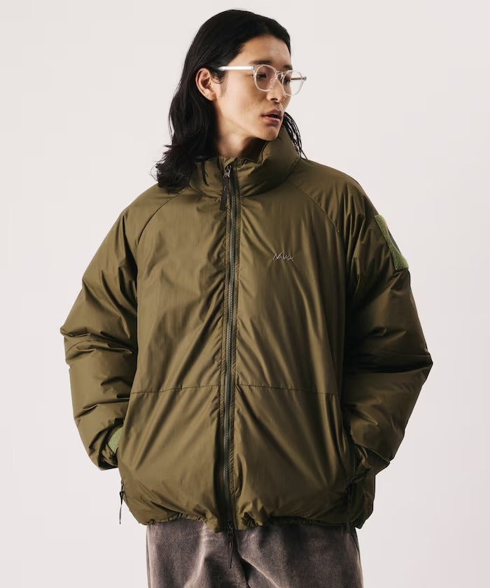 NANGA × FREAK'S STORE／男裝 日本製 立領鋪棉 羽絨外套（日本聯名限定）